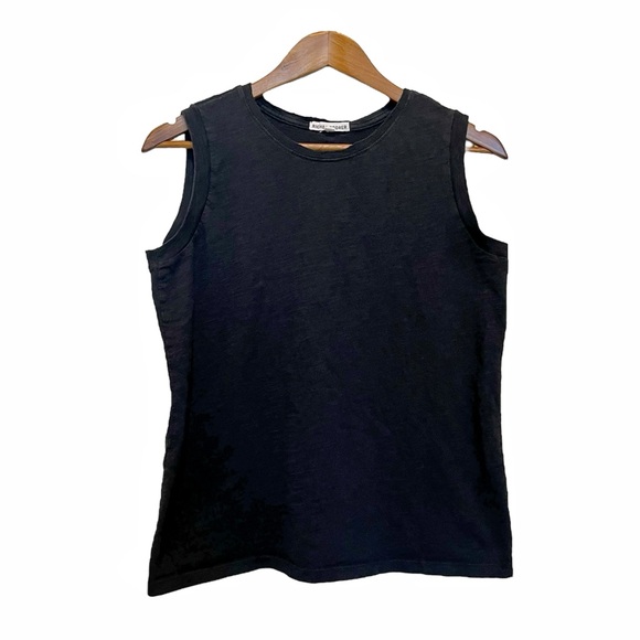 Richer Poorer Easy Muscle Tank Top 100% Cotton Crew Neck Sleeveless Black Medium - Picture 8 of 8